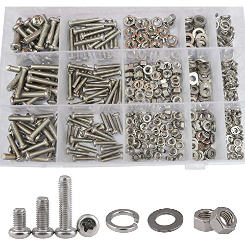 M4 M5 M6 Pan Round Head Machine Screw Phillips Cross Recessed Metric Threaded