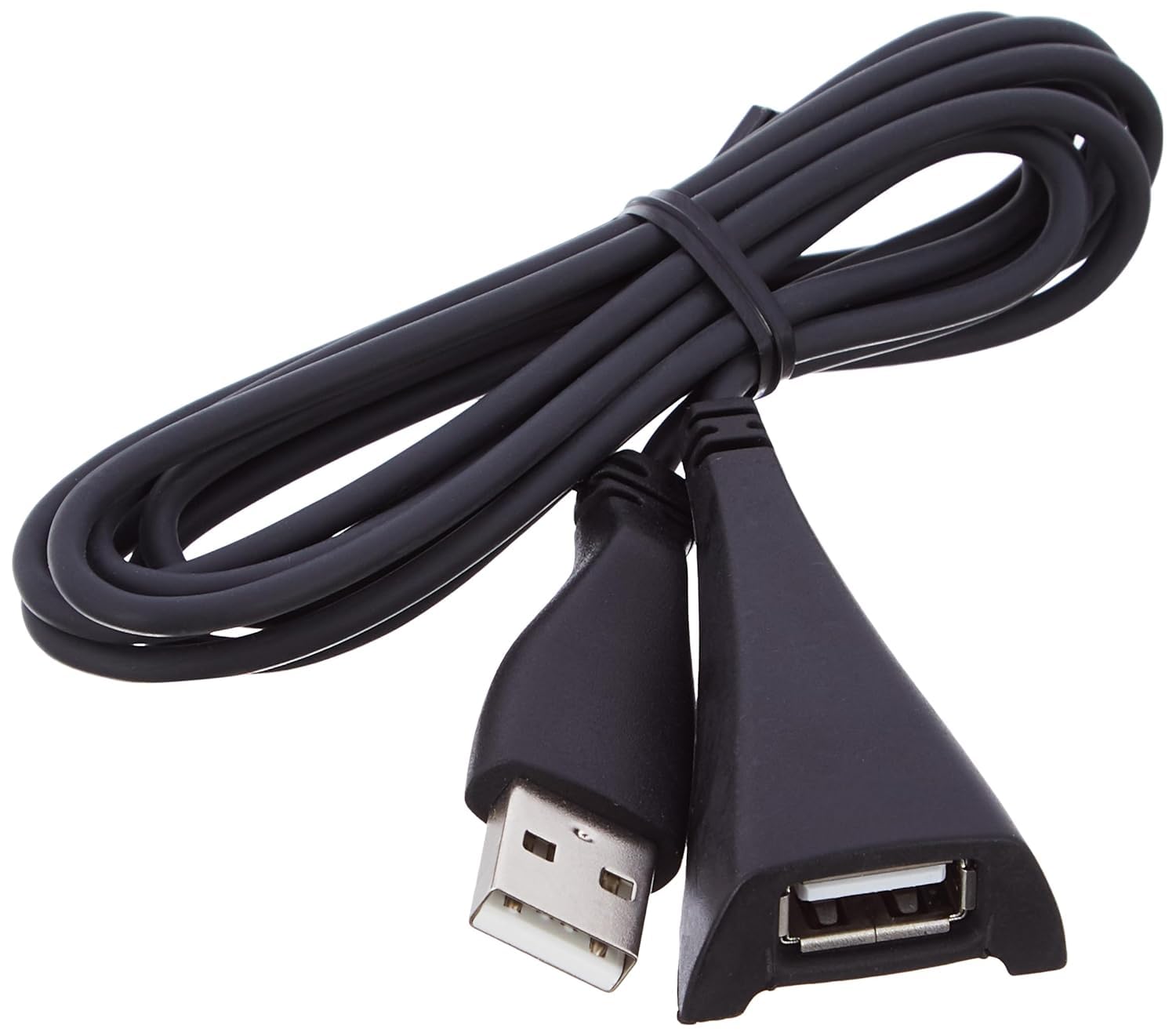 JGD PRODUCTS USB 2.0 Male to Female Extension Plug/Socket Adapter Cable - (Very Useful for LED/LCD TV USB Ports) 1.5M, Black