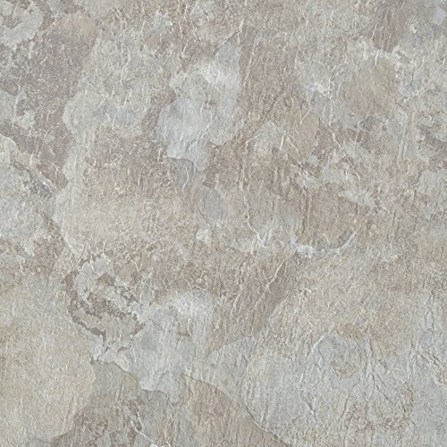Lowest Price Achim Home Furnishings MJVT180210 Majestic Vinyl Floor Tile, 18 x 18 inches, Light Gray Slate, 10-Pack