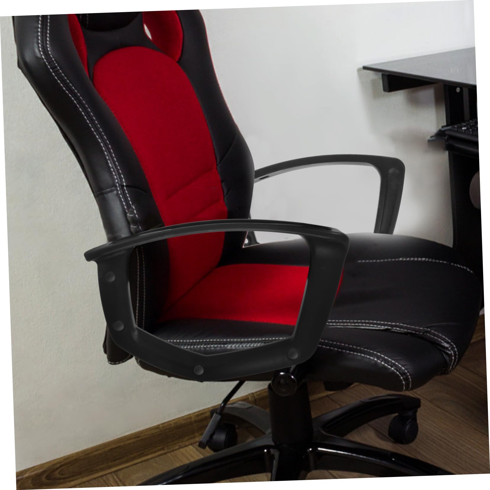 DOITOOL 2piezas Pasamanos De Plástico para Sillas Repuestos para Sillas De Oficina Reposabrazos para Gaming Accesorios para Escritorio Almohadillas para Brazos De