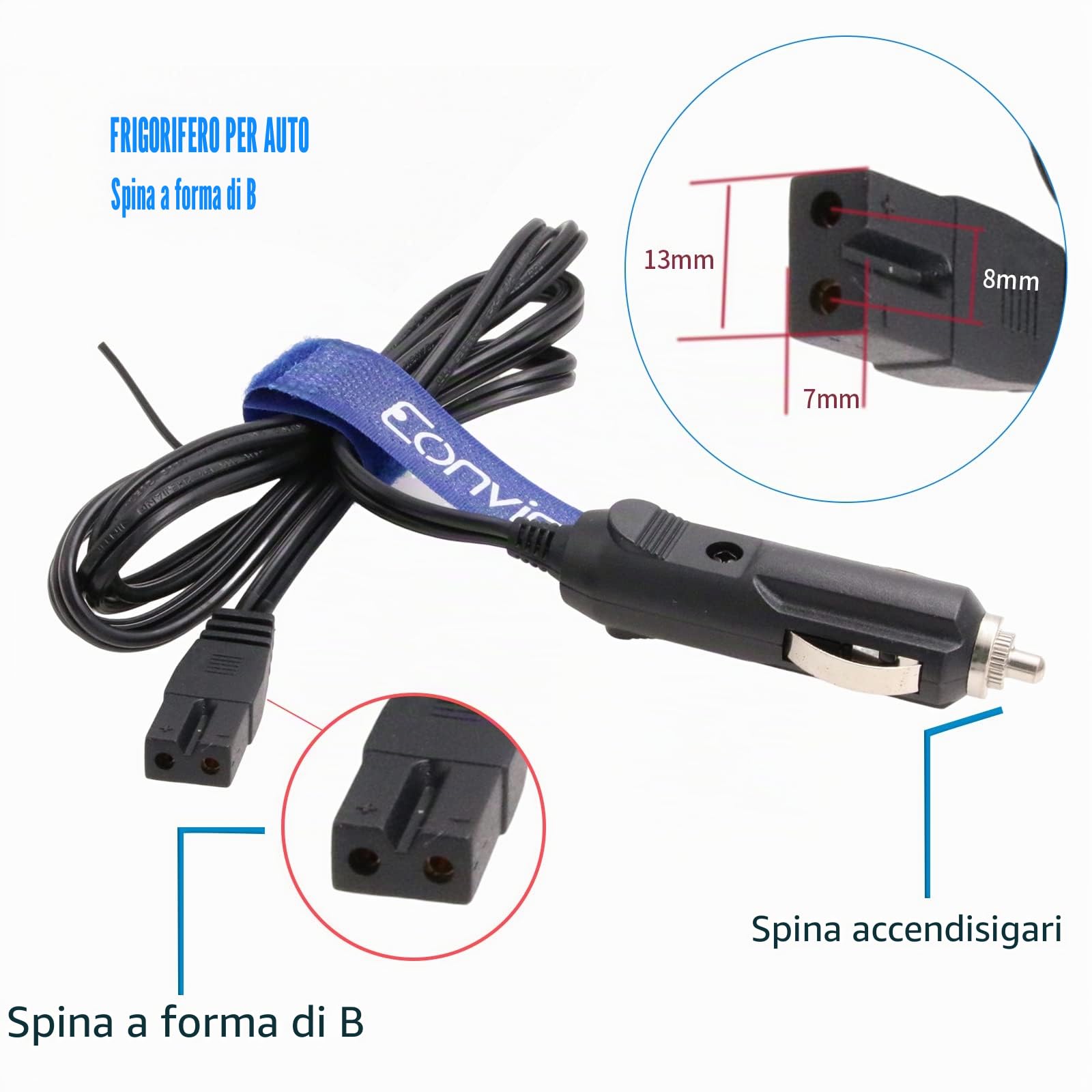Cavo di prolunga accendisigari 12V CC Mobicool NFA 1,5m per mini frigo auto