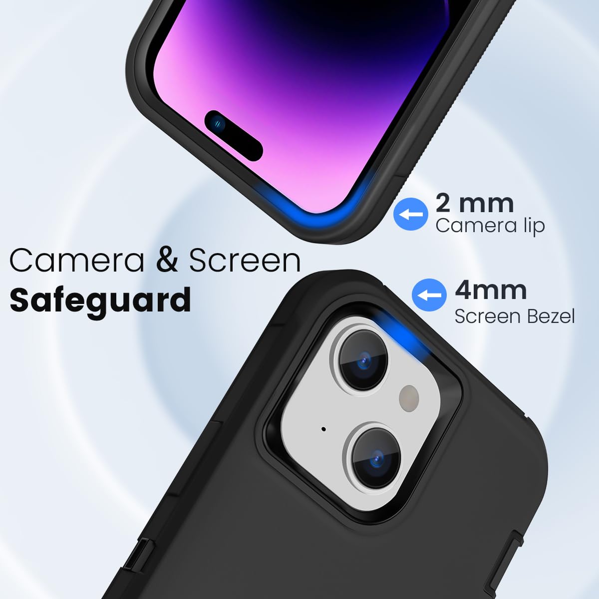AIMIMI-Magnetic For Iphone 16 Case 6.1 Inch [Compatible With Magsafe] [Military-Grade Protection - View #10