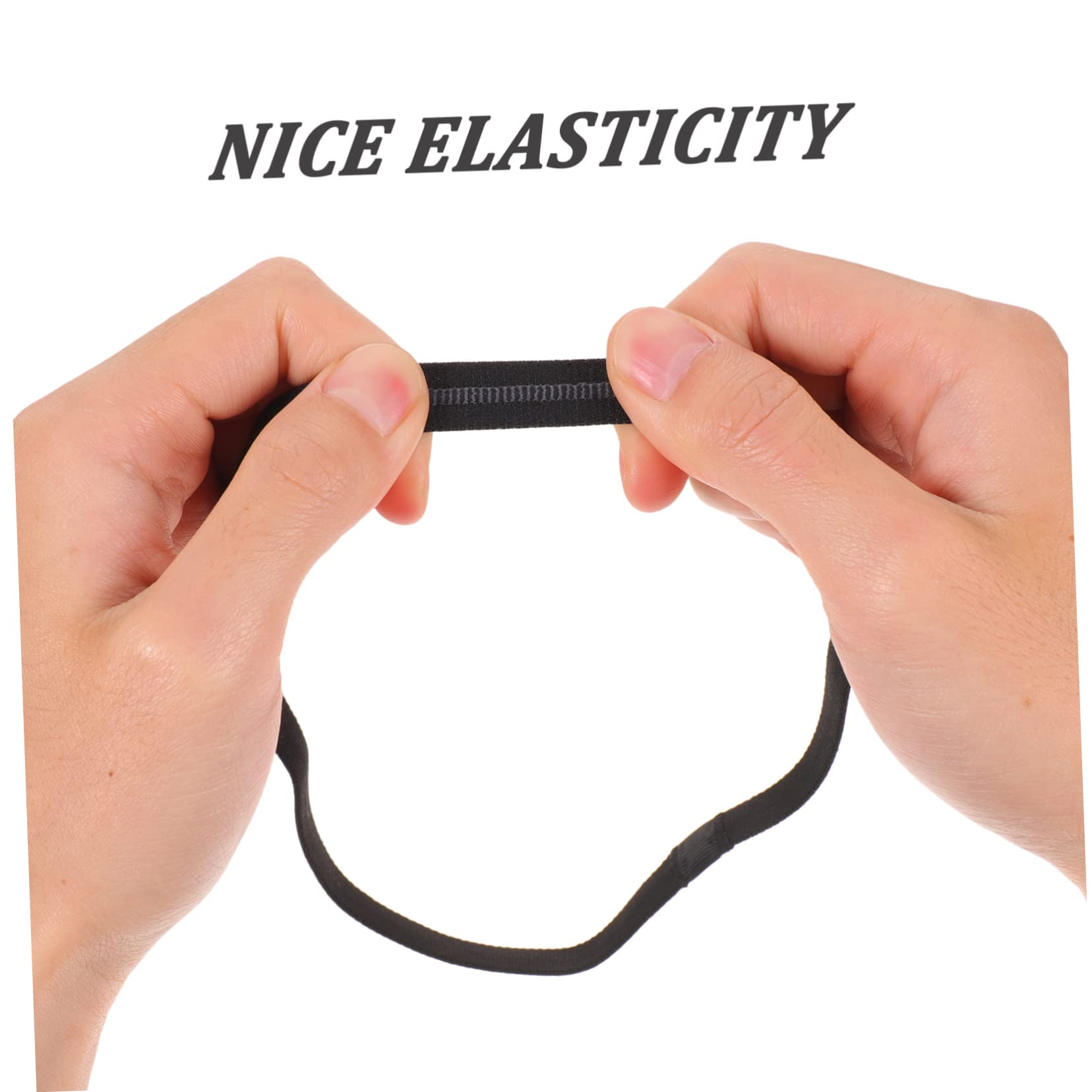 BESPORTBLE 5 Set Di Fasce Elastiche Bianche Per Uomo Fasce Per Sportive Fasce Decorative Per Il Fitness 2 Pezzi * 5