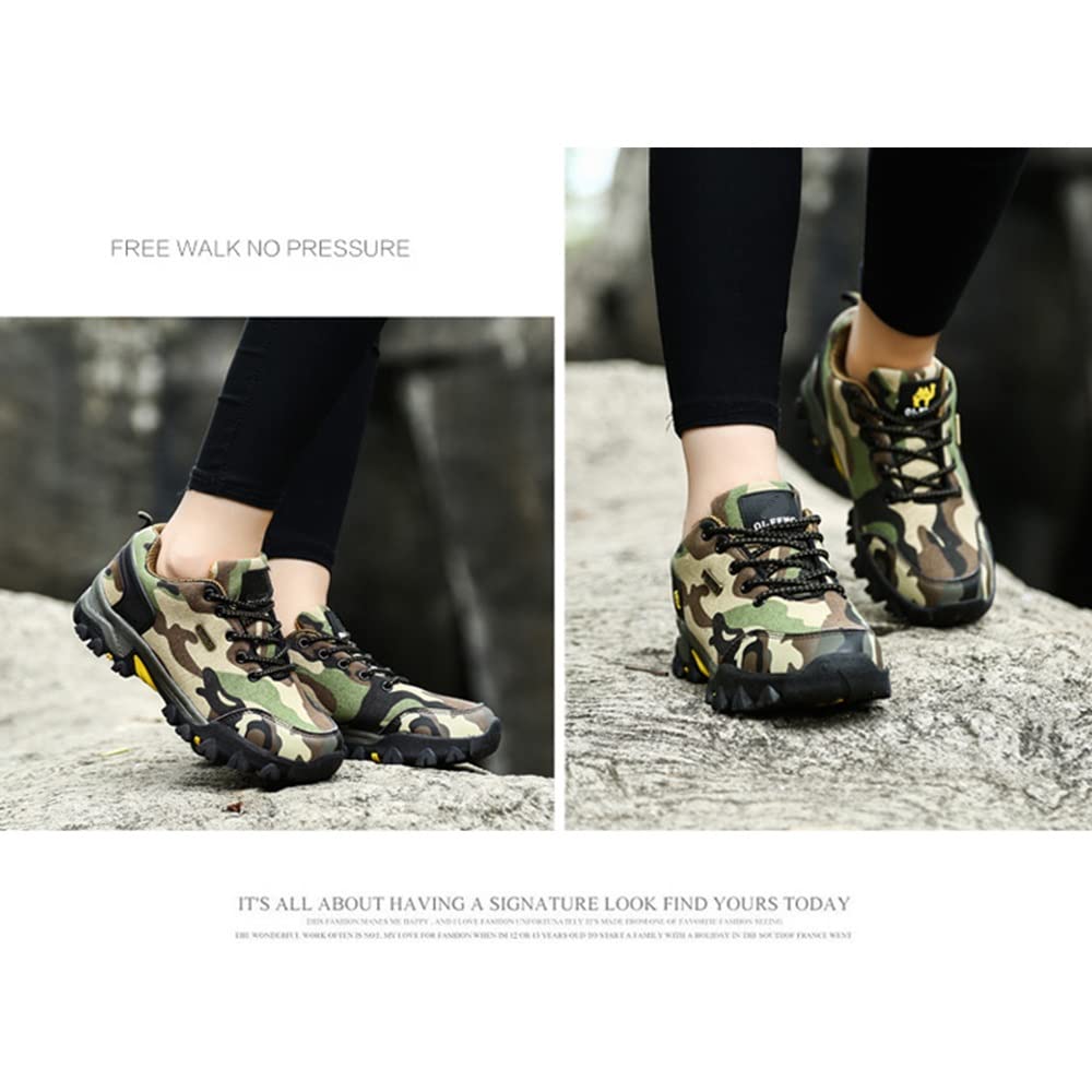 Wygwlg Chaussures De Randonnée pour Hommes, Imperméables Et Respirantes, Légères, Antidérapantes, Chaussures De Travail pour Le Trekking en Plein Air
