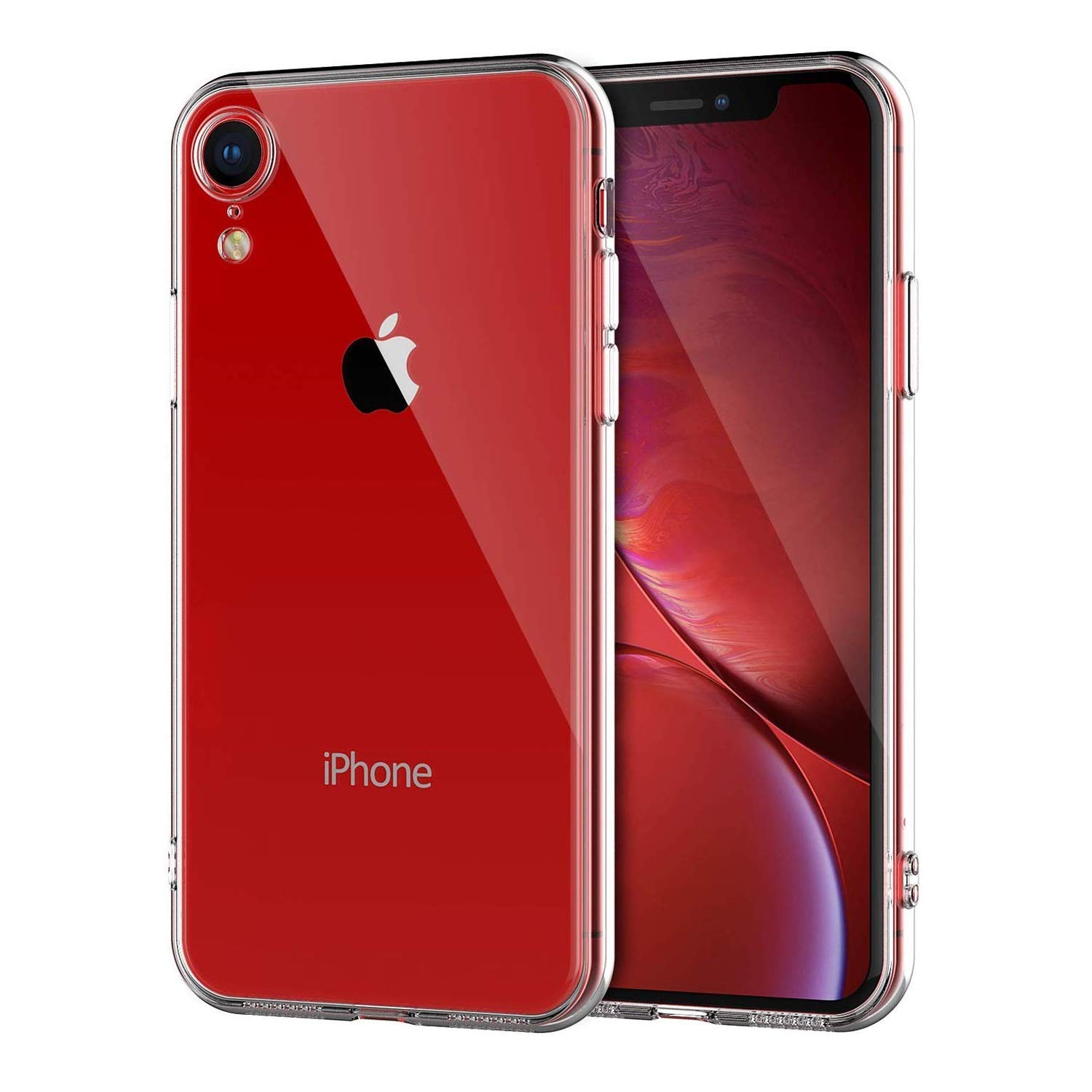 Amazon Brand - Solimo Silicone, Thermoplastic Polyurethane Anti Dust Plug Mobile Cover (Soft and Flexible Back Cover) for Apple iPhone XR, Clear (B08XXRGVXD) Amazon Price History, Amazon Price Tracker