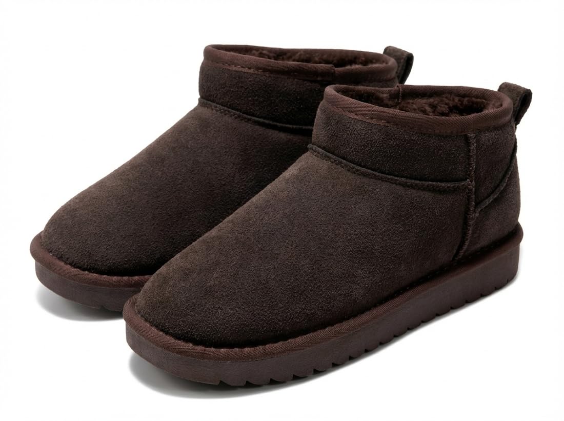 Project Cloud 100% Genuine Leather Ankle Boots for Women - Water Resistant with Memory Foam Insole Winter Boots for Women - Trending Shoes & Comfortable Women's Ankle Boots (Hippy)