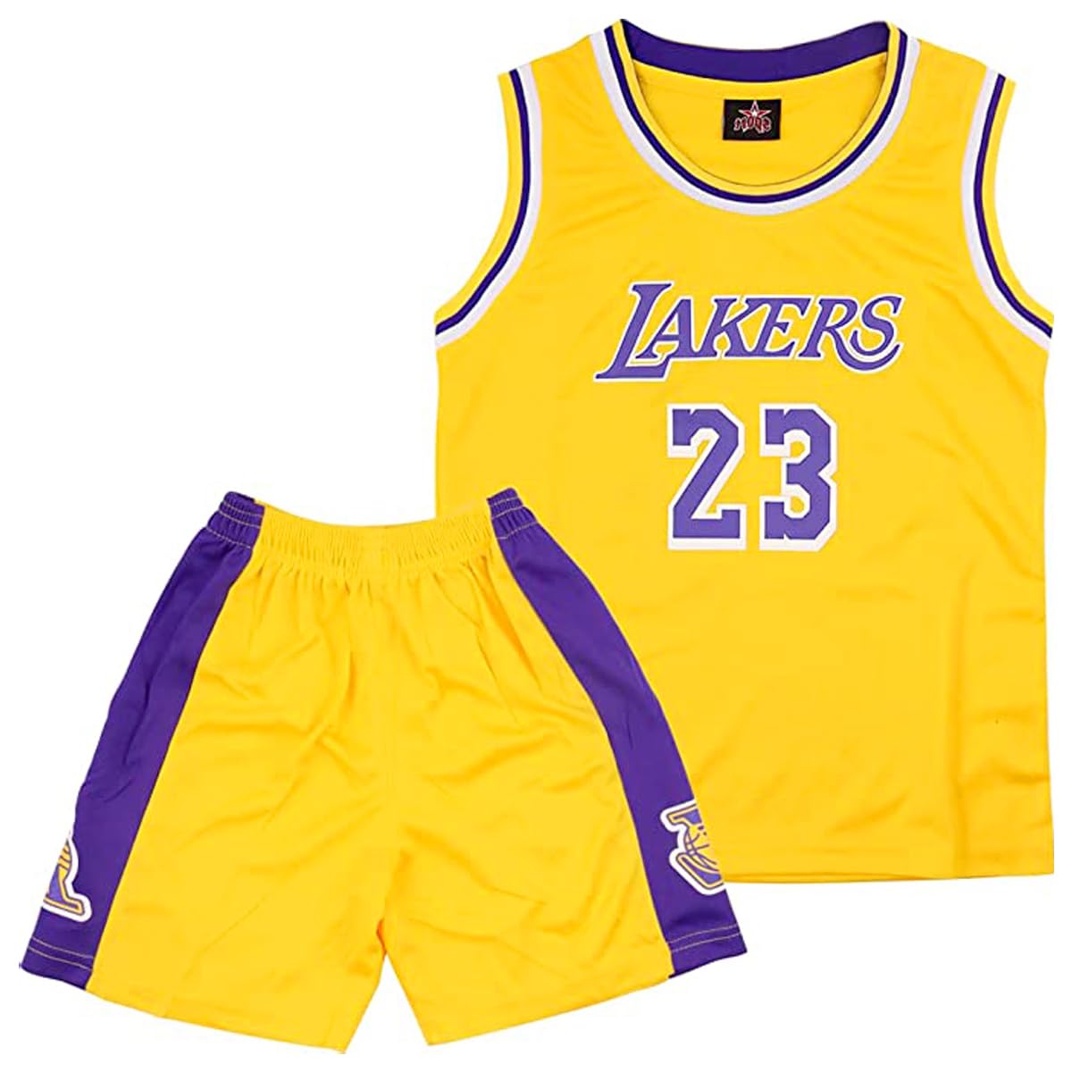 Camiset Baloncesto Niños de 2 Piezas Baloncesto Niños Trajes de Baloncesto Niño Pantalones para Niños y Camiseta Tirantes