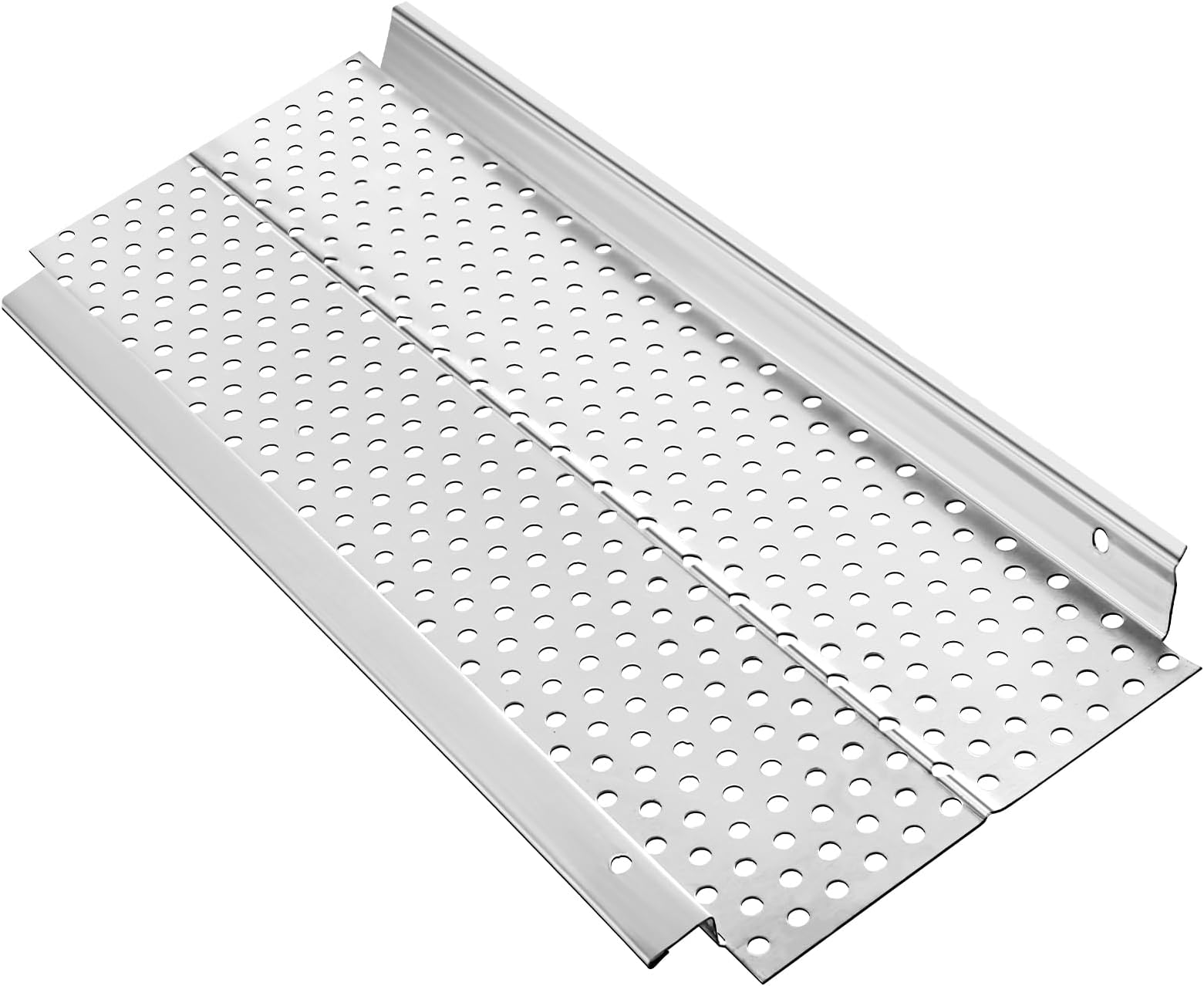 FIRMDKWEED Gutter Guard 5inch, Raptor Gutter Guard Leaf Gutter Aluminum Matched Screws Fasteners Shoulder Screws