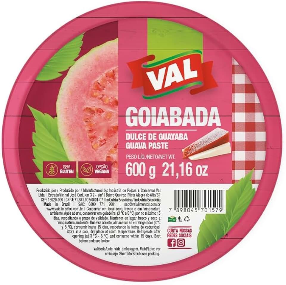VAL Goiabada Val Lata 600G