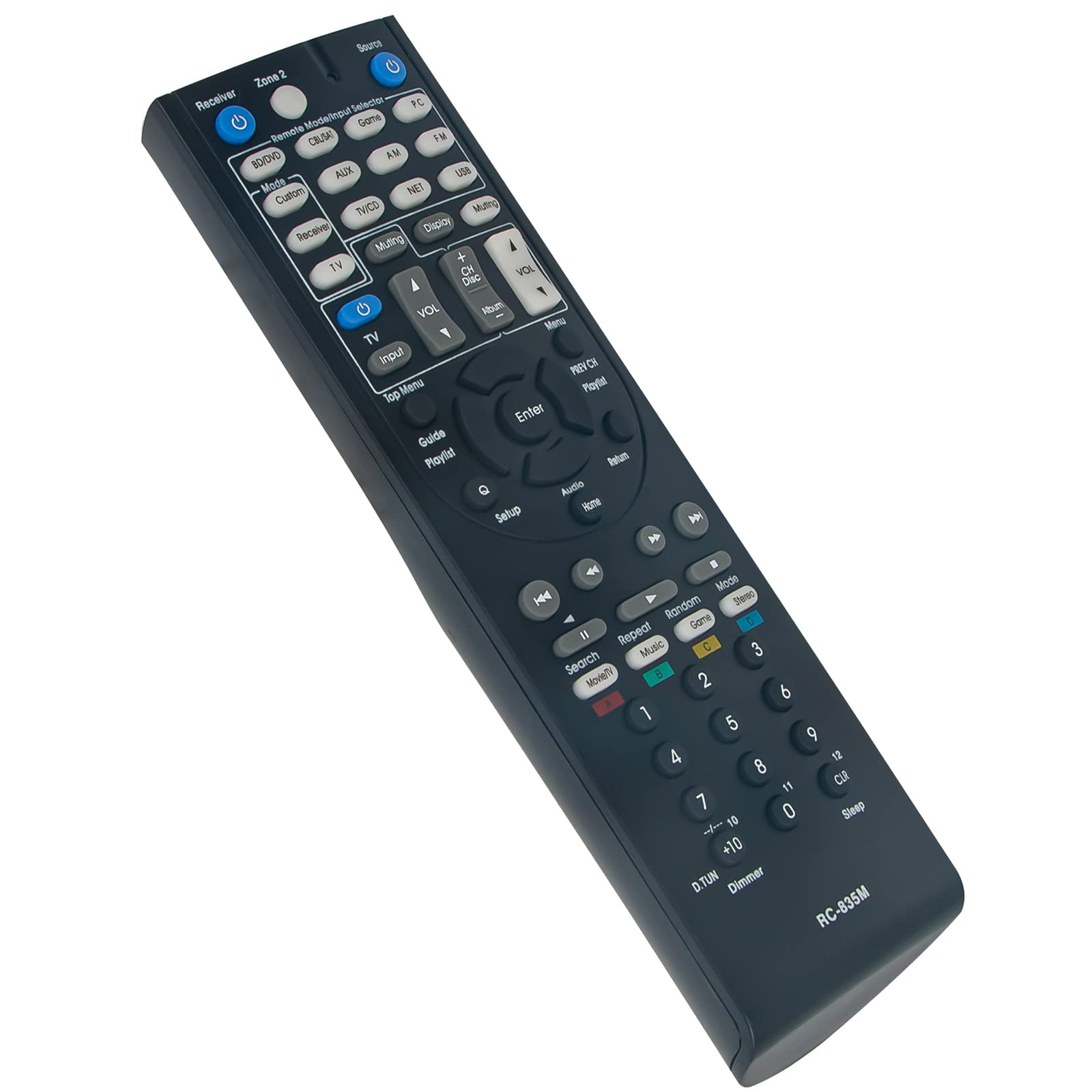 Télécommande RC-835M de rechange pour Integra DTR-20.4 - 8