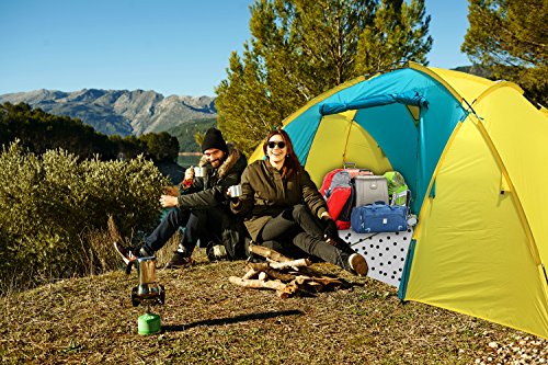 Carpa para camping para 4 personas espaciosa e impermeable miniatura 4