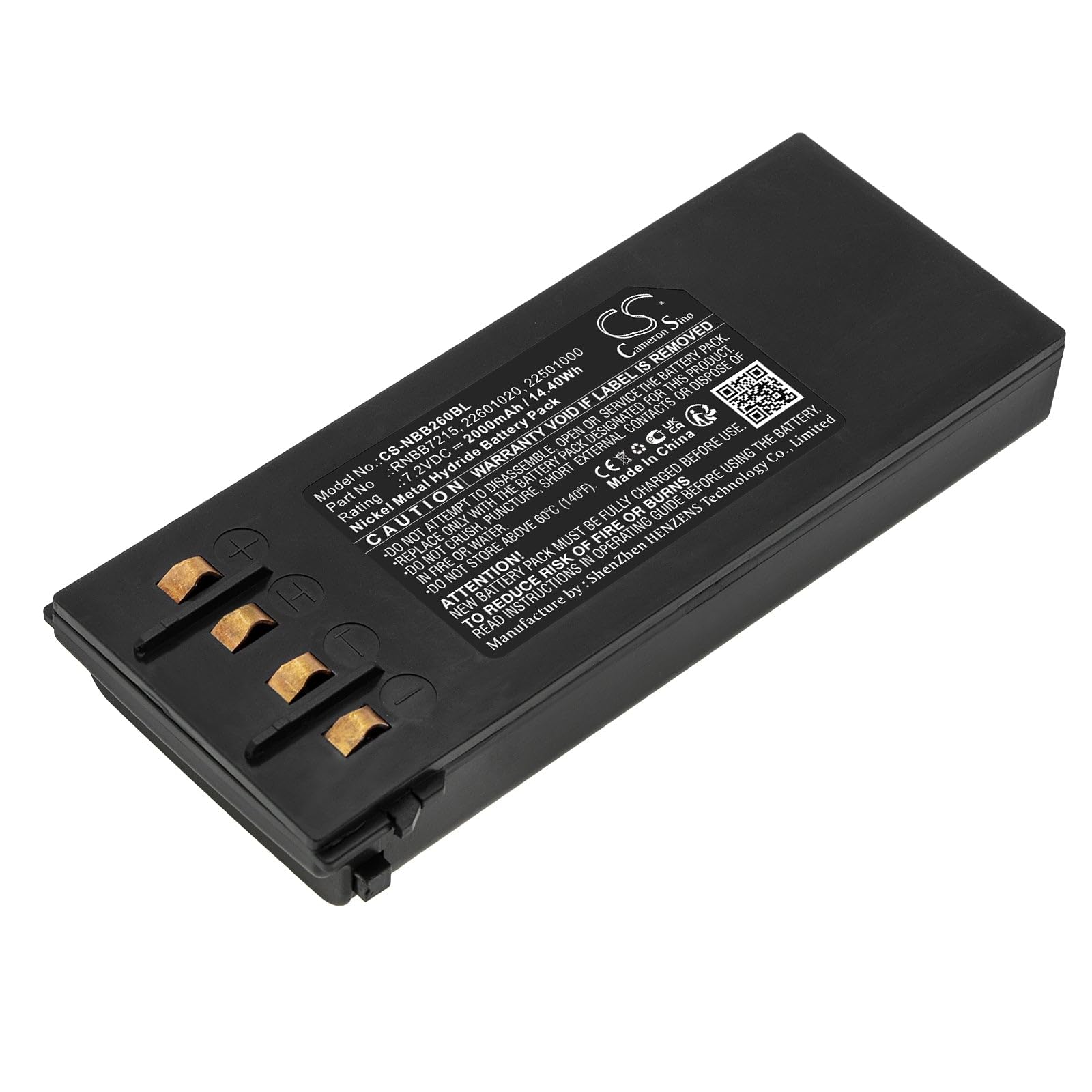Battery for NBB 2.260.1020, Nano Funkfernsteuerungen, Nano-L, Nano-L SMJ, Nano-M, Nano-S, Planar-NL,