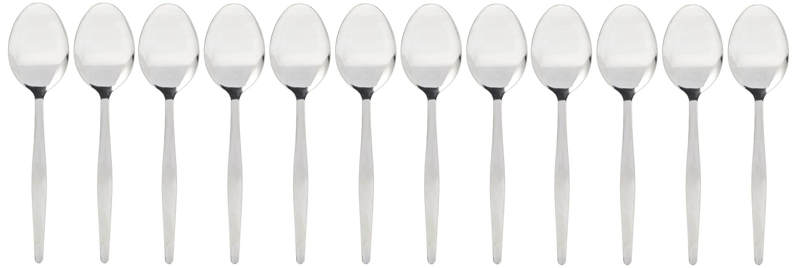 Economy Table Spoon Stainless Steel Cutlery Home Lunch Dinner Spoon - Pack Of 12