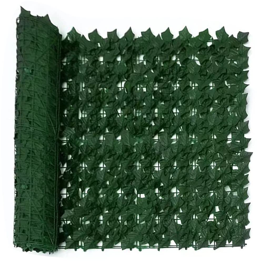 Hojas de Artificial para Jardín Seto Artificial Valla Balcón Pantalla de privacidad y seto de Pared Uso Interior al Aire Libre Valla de jardín Patio Trasero Decoración del hogar 129(Co