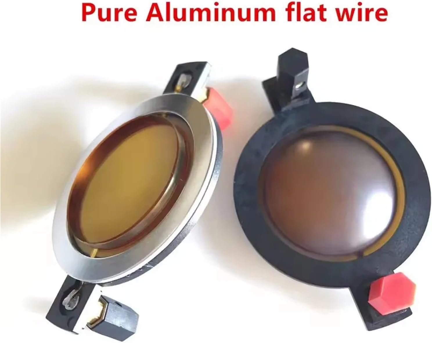 4PCS/LOT Speaker Diaphragm DE250 Replacement 44mm Coil(CCAR Flat Wire)