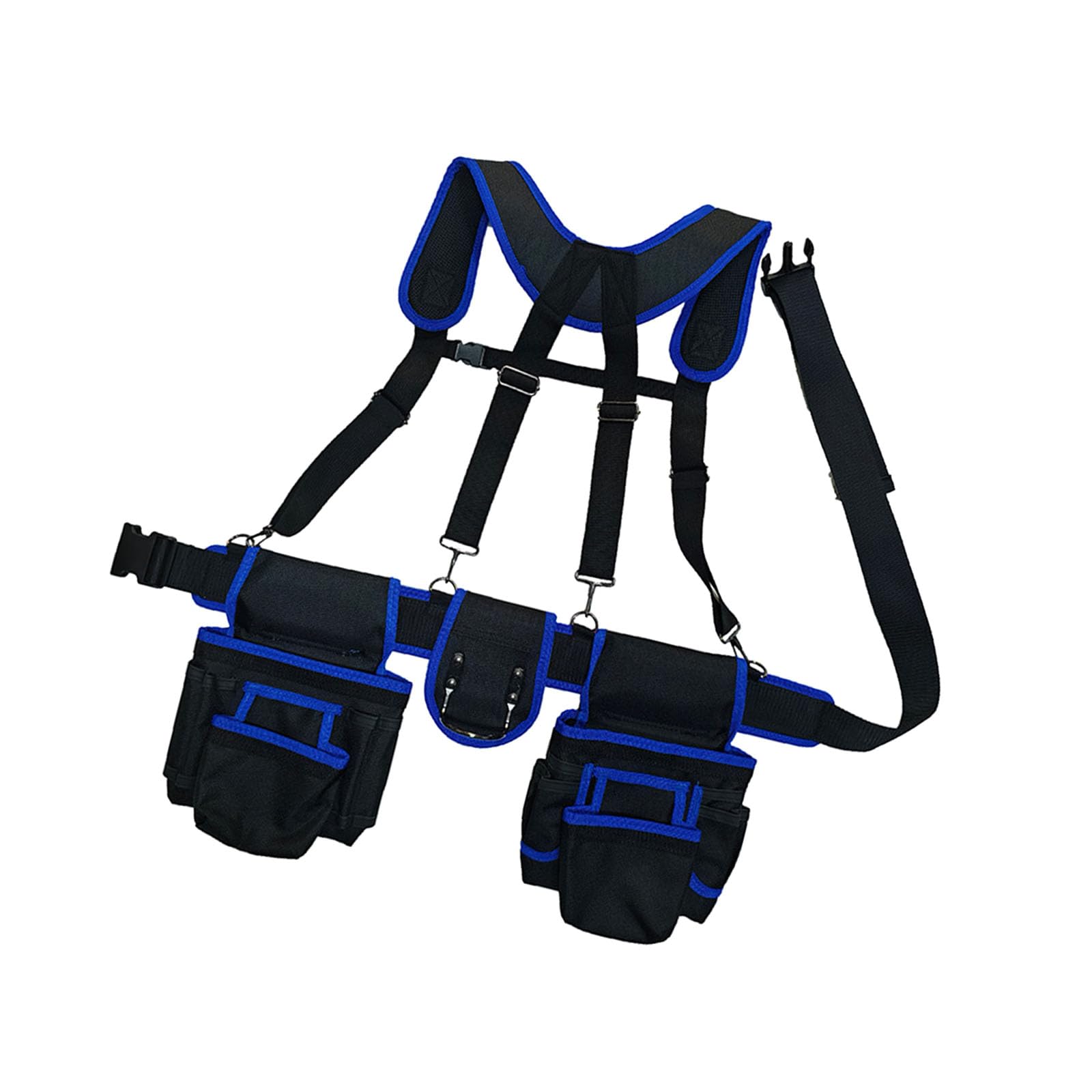 Expert Hanging Tool Bag Constructed of Reinforced Oxford Substance and Multiple Storage Pockets for Carpenters Plumbers Reinforced Oxford Fabric Tool Bag