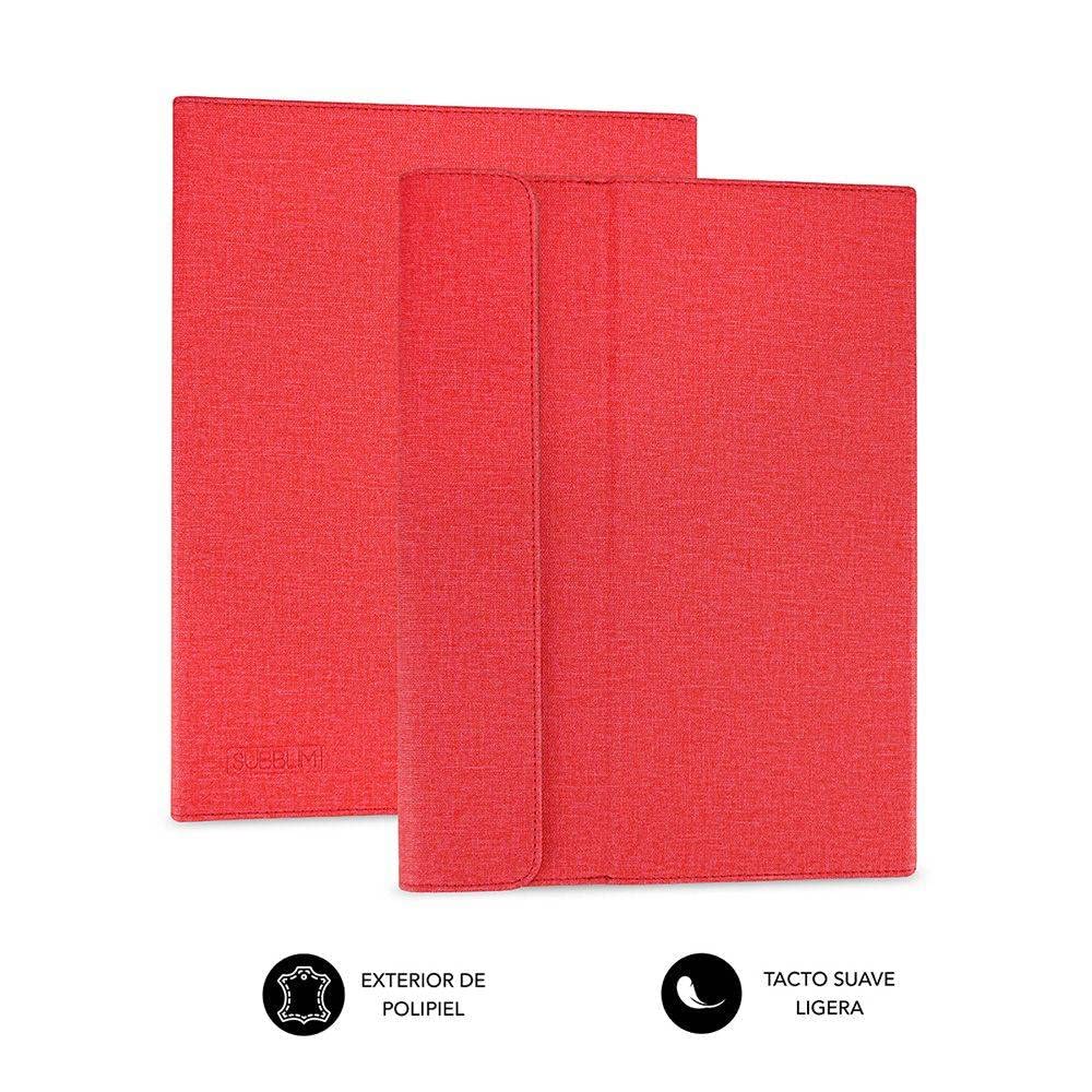 Funda Subblim Clever Stand para Tablets de 9.6"-11"/ Roja