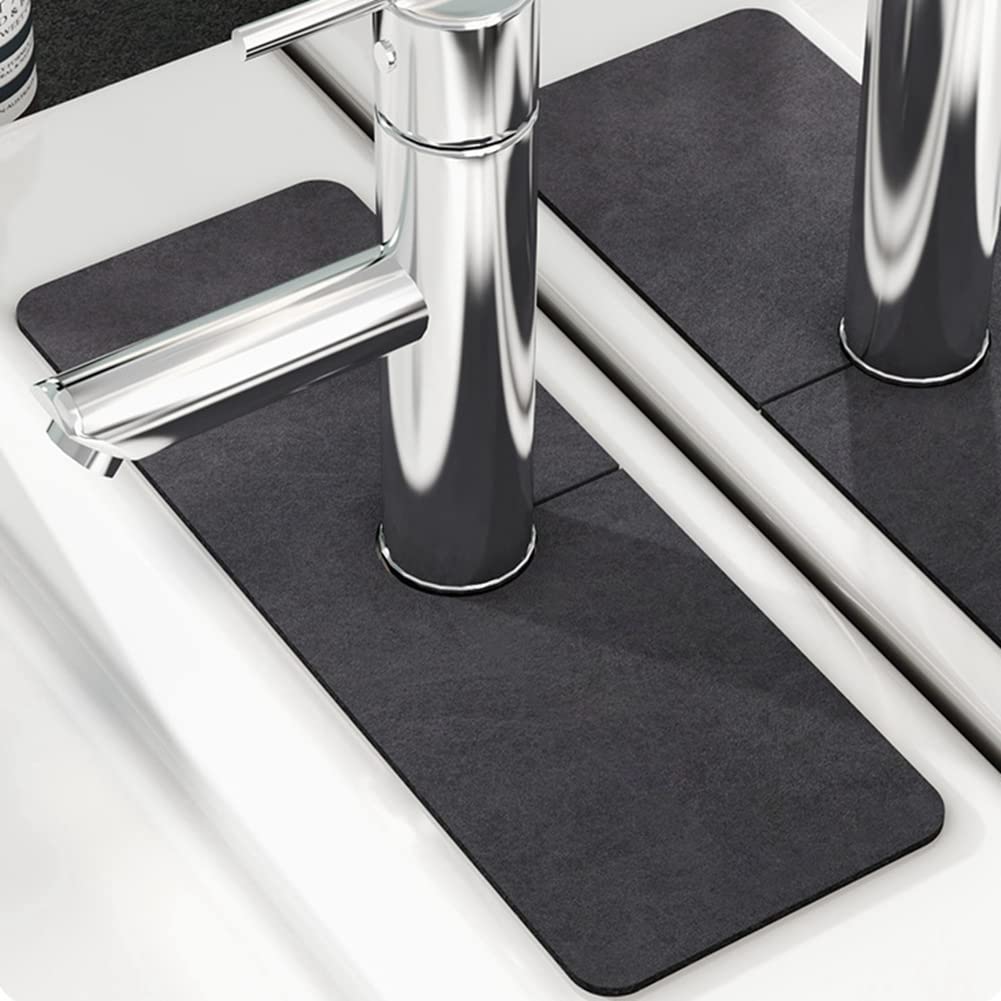 Kraanmat voor Keuken Sneldrogende Steen Kraan Spoelbak Spatscherm