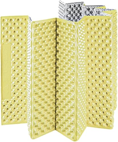Miniatura 7 de Colchoneta de espuma para dormir, de celda cerrada, ligera, portátil, a prueba de humedad, ultraligera, colchón de campamento de 0.9 libras para