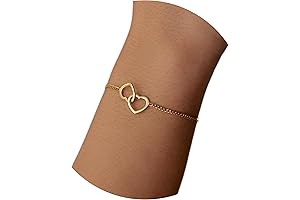 LOVE Bracelet - Heart to Heart - Linked Hearts Bracelet