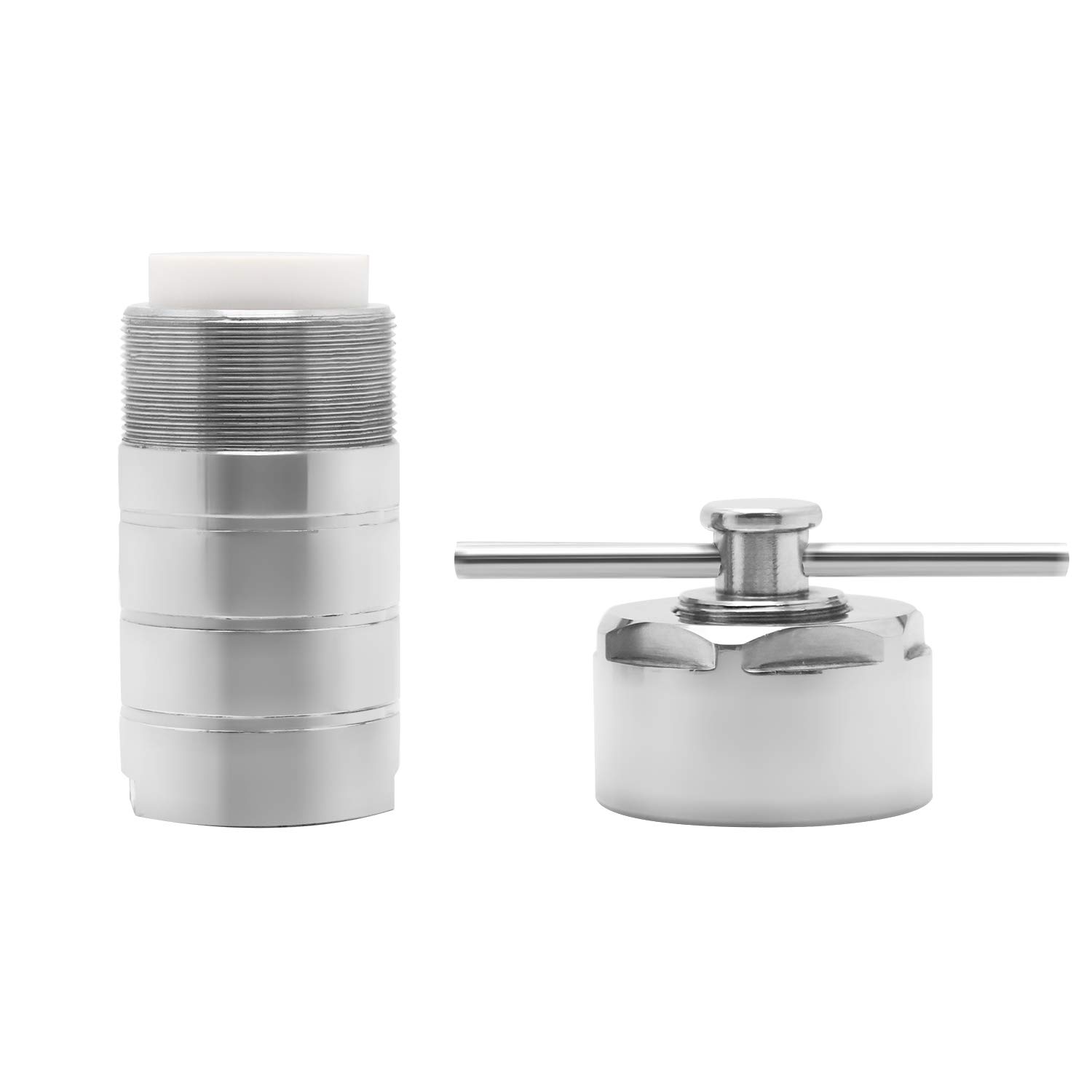 CGOLDENWALL 25-500ml Autoclave Hidrotermal Reactor de Síntesis Hidrotérmico丨304 Acero Inoxidable & PTFE Recipiente丨Digestión Rápida de Material Insoluble de Laboratorio - Personalizable (300ml)