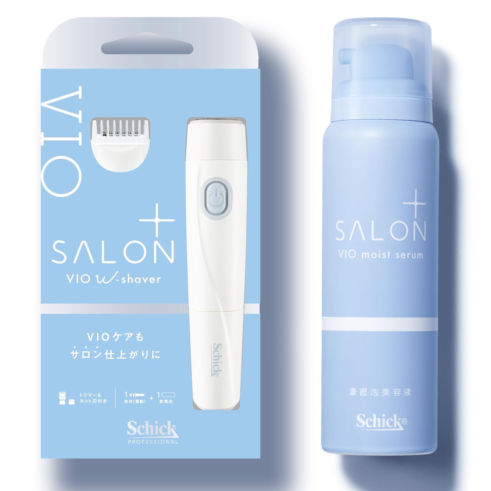 Amazon.co.jp: Schick(シック) サロンプラス V.I.O ダブルシェーバー +