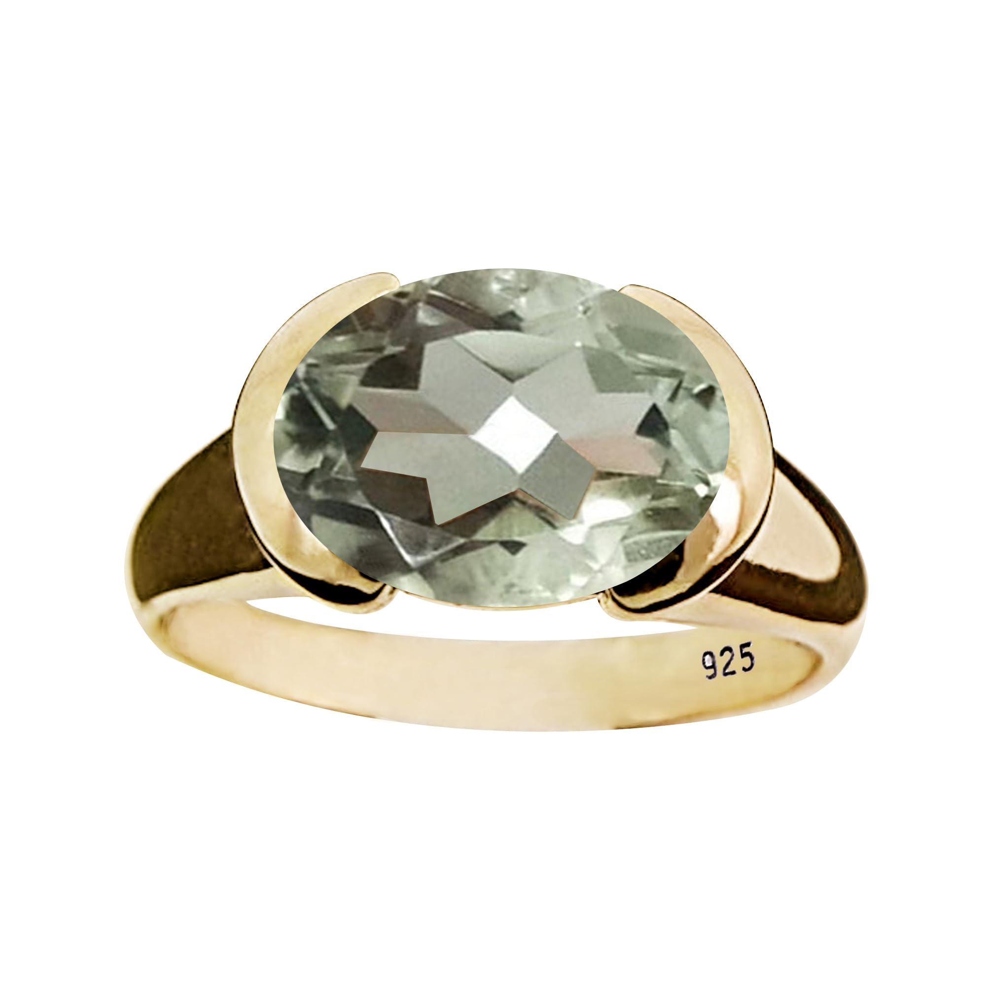 Ring aus 925er Sterlingsilber, Geburtssteinring für Frauen