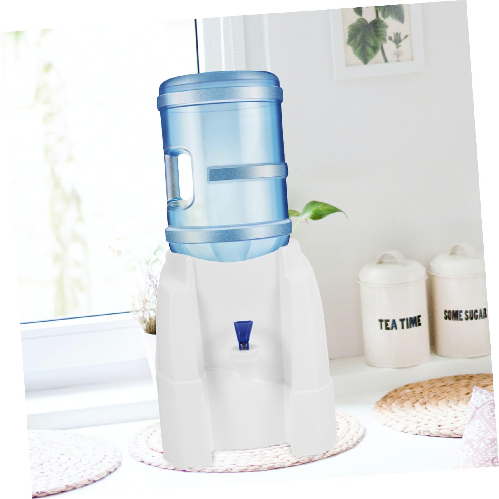 Garneck Portable Outdoor Water Dispenser Cold Water Dispenser for Desk Office Dorm Countertop Camping