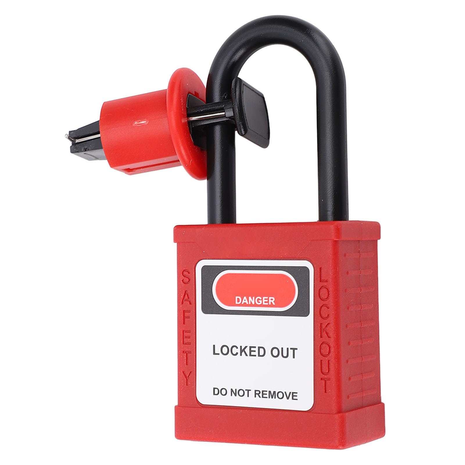 Industrial Equipment Secure Miniature Circuit Breaker Lockout Device, Lock for Valves, Electrical Equipment Suitable for Industrial, Power, Coal Mine, Flammable