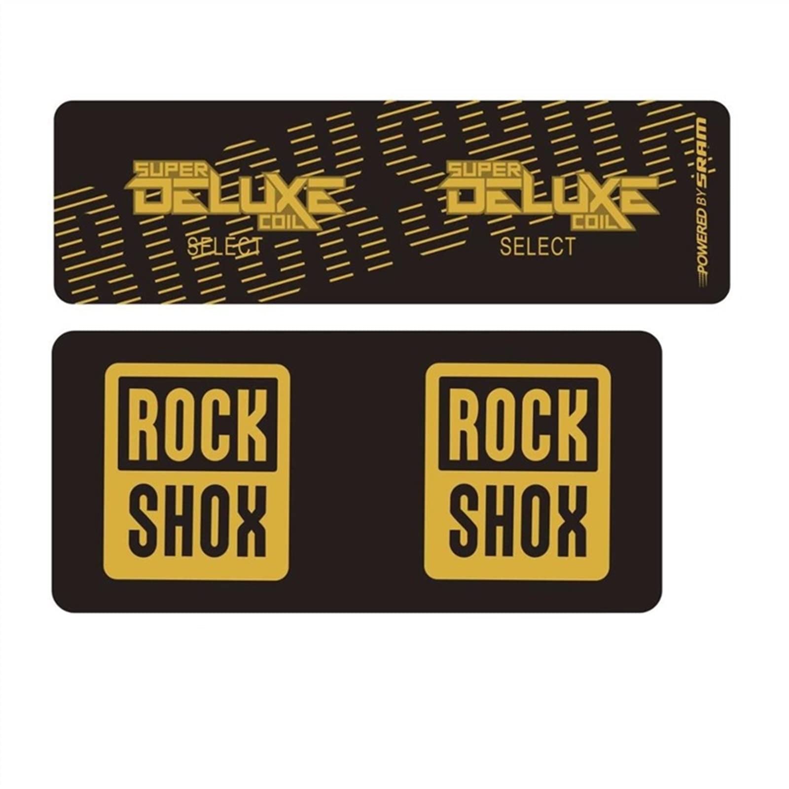 Parafango Rockshox Adesivi Per Ammortizzatore Bici Rock Shox Super