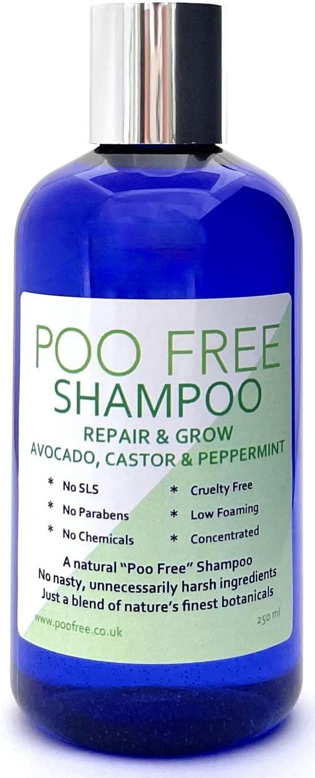 Castor & Avocado Fortifying Shampoo – Density & Strength Formula – 99% Natural Origin – pH 5.5 Scalp-Neutral – Strengthening & Smoothing – Hard Water Protection – Vegan – 250ml