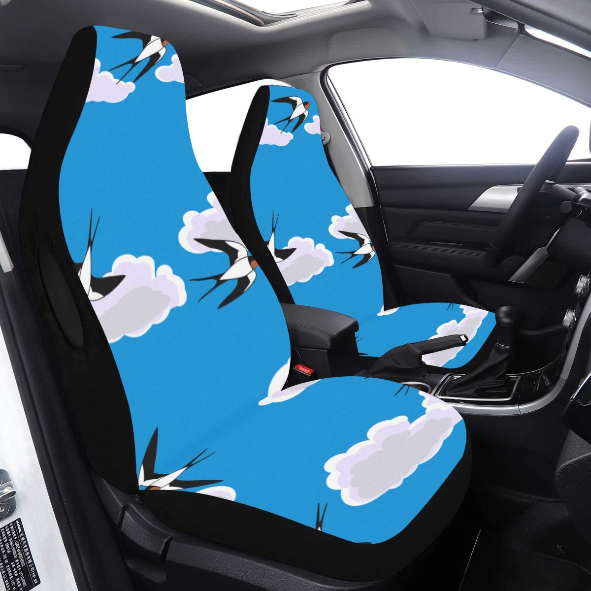 Car Seat Protector Birds Flying Wing Beauty Unique Seat