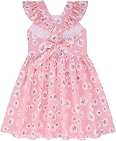 Vista 116 de Vestido de verano para niña, de algodón, con diseño floral