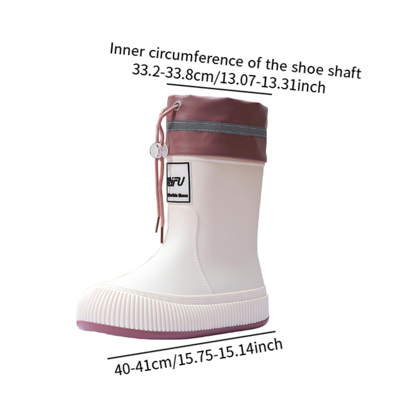 Botas Lluvia Ajuste Elástico