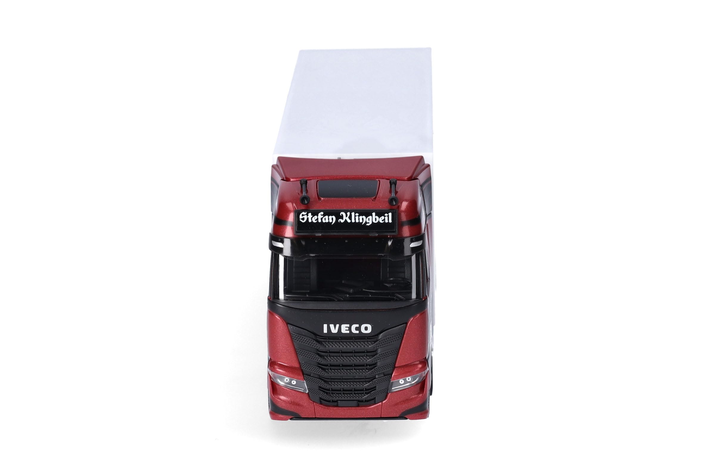 Herpa- Iveco Maquette Camion Plateau protégé Trakker 8x8, échelle 1