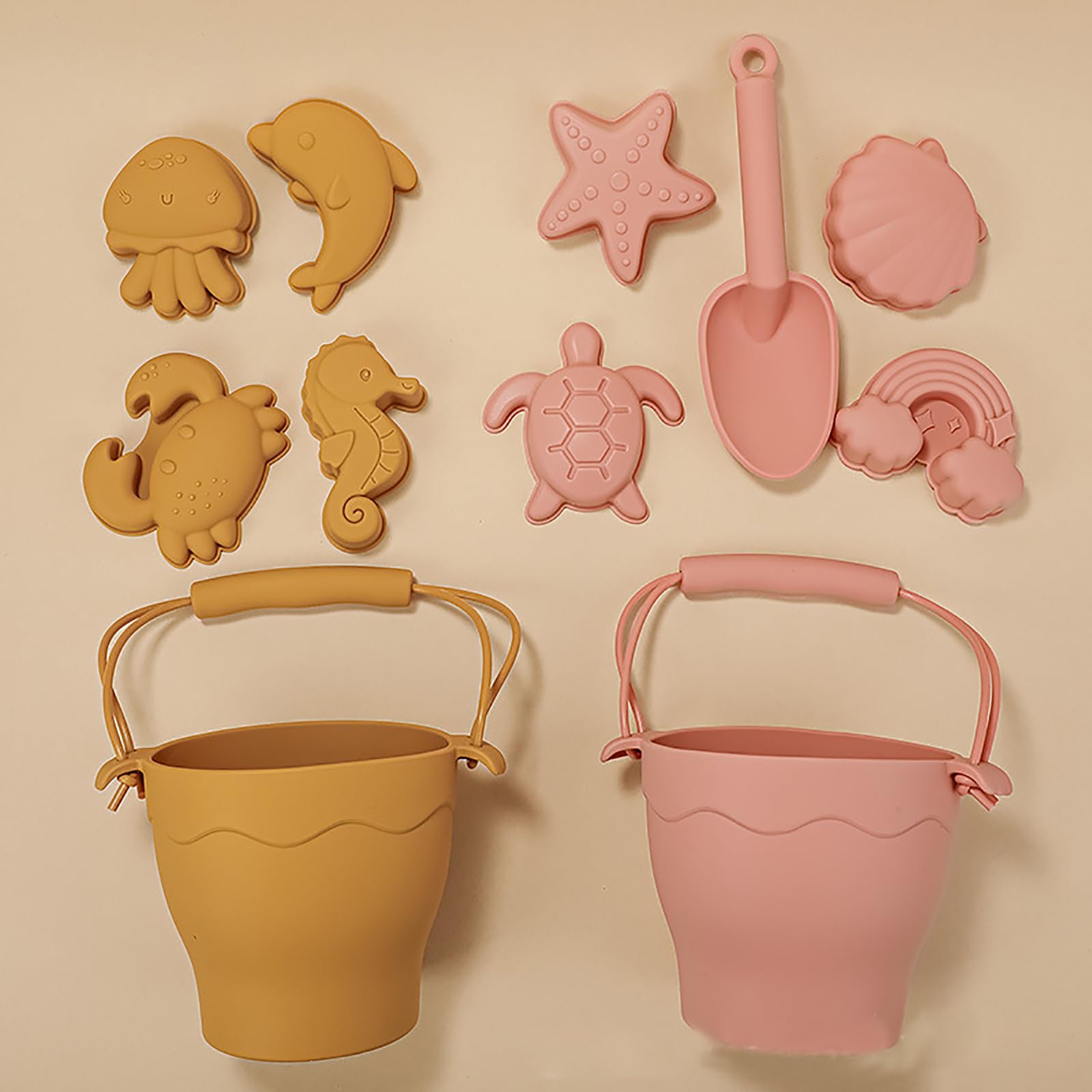 Amazon.co.jp: SPONGL サンドボックス、8個 サマーサンドバケツ シーサイドトイセット サマーサンドプレイウォーターゲームキット  サンドボックス シャベル 動物型 モデル 海辺のおもちゃ : おもちゃ