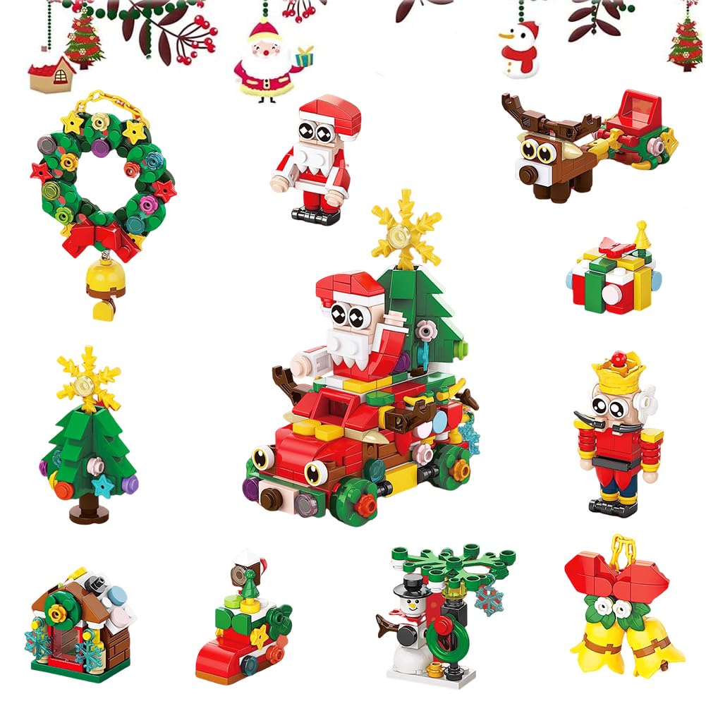 Santa Claus Design Building Blocks Set