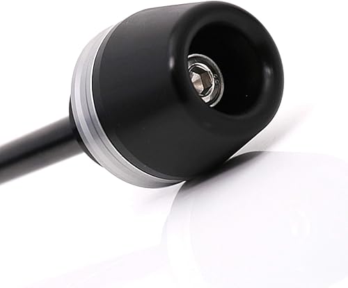 Miniatura 9 de MC MOTOPARTS Compatible con MT07 FZ07 2018-2019 Negro Rueda Delantera Eje Tenedor Sliders Protectores Crash Protector