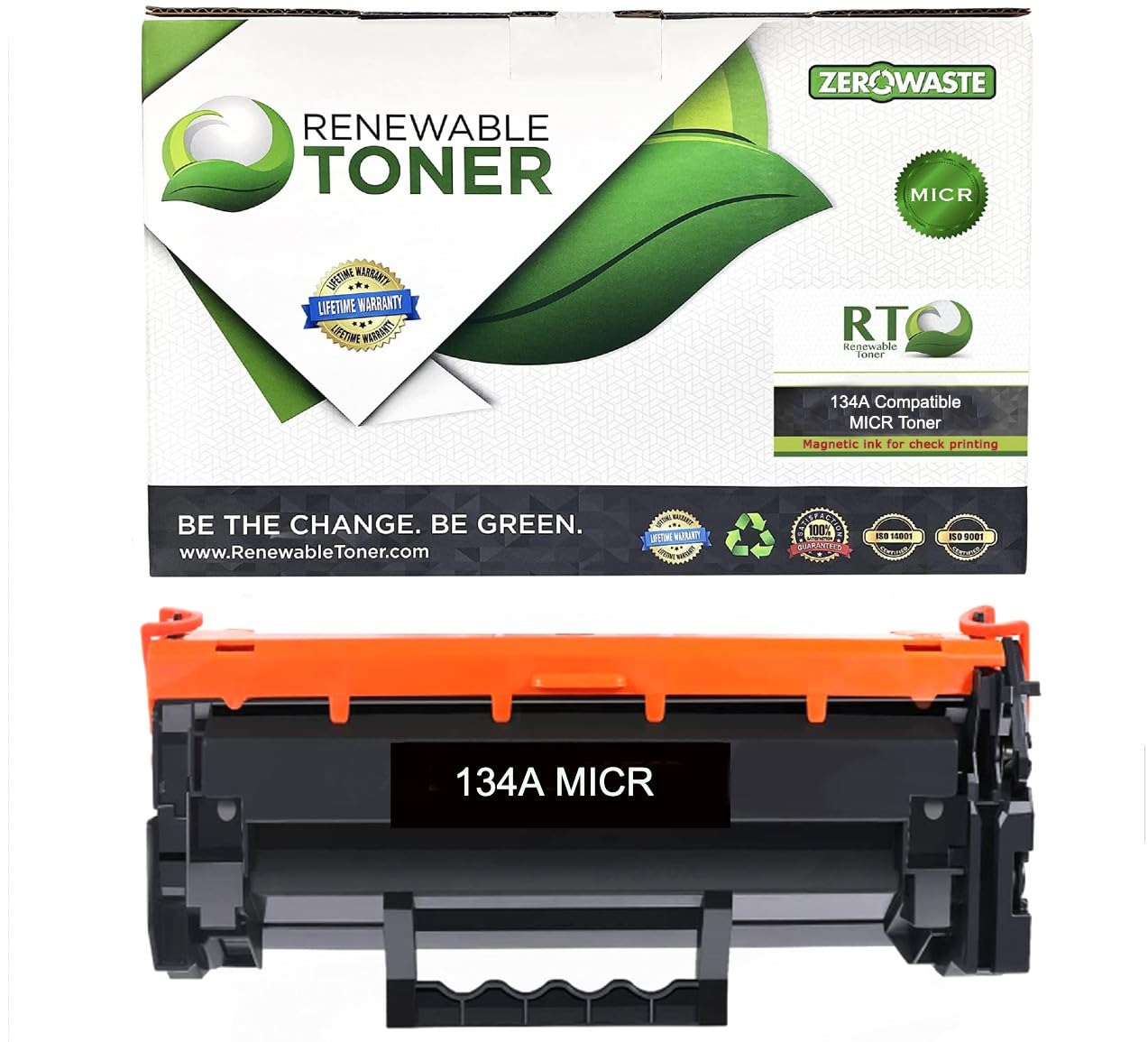 134A MICR RT Toner Compatible Replacement for HP W1340A Laserjet Pro M209dw M209dwe MFP M234dw M234dwe M234sdw M234sdwe Check Printer Cartridge - New