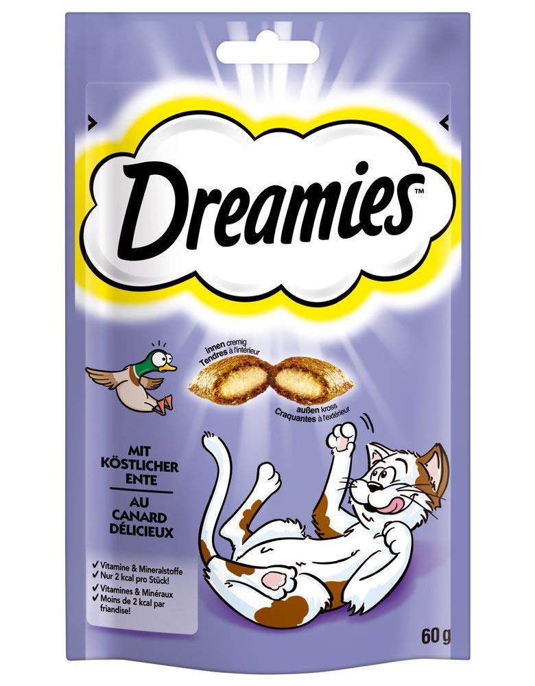 3xCat Treats with Duck, 60g