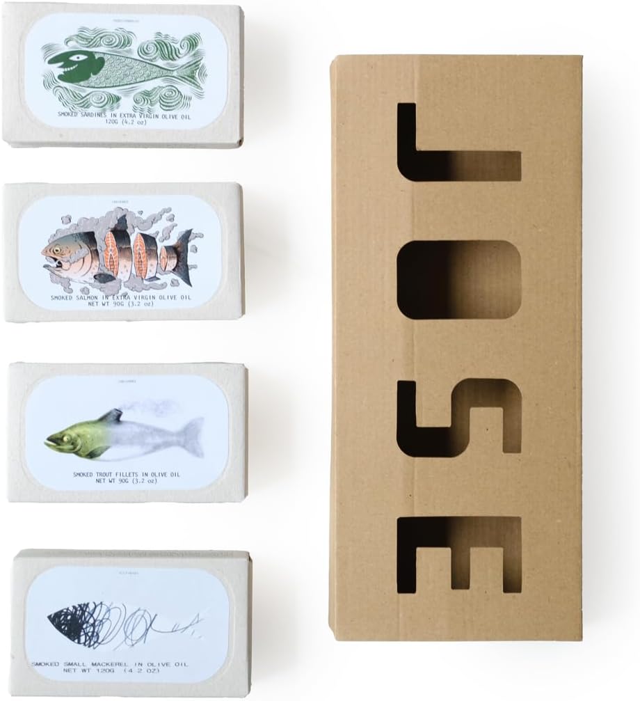 Smoked Tinned Fish Sampler 4-Pack