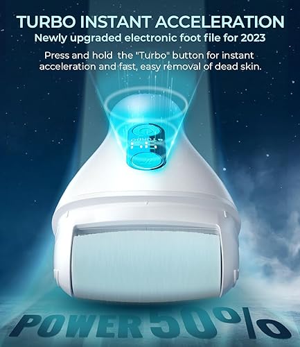 Miniatura 6 de Removedor eléctrico de callos para pies, lima de pie recargable, kit de herramientas electrónicas de pedicura para eliminación de callos, limpiador