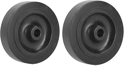 High Reliability 2Pcs CorrosionResistant Gasoline Generator Wheel Rubber Wheel for 5kw to 6.5kw Gasoline Engine Generator