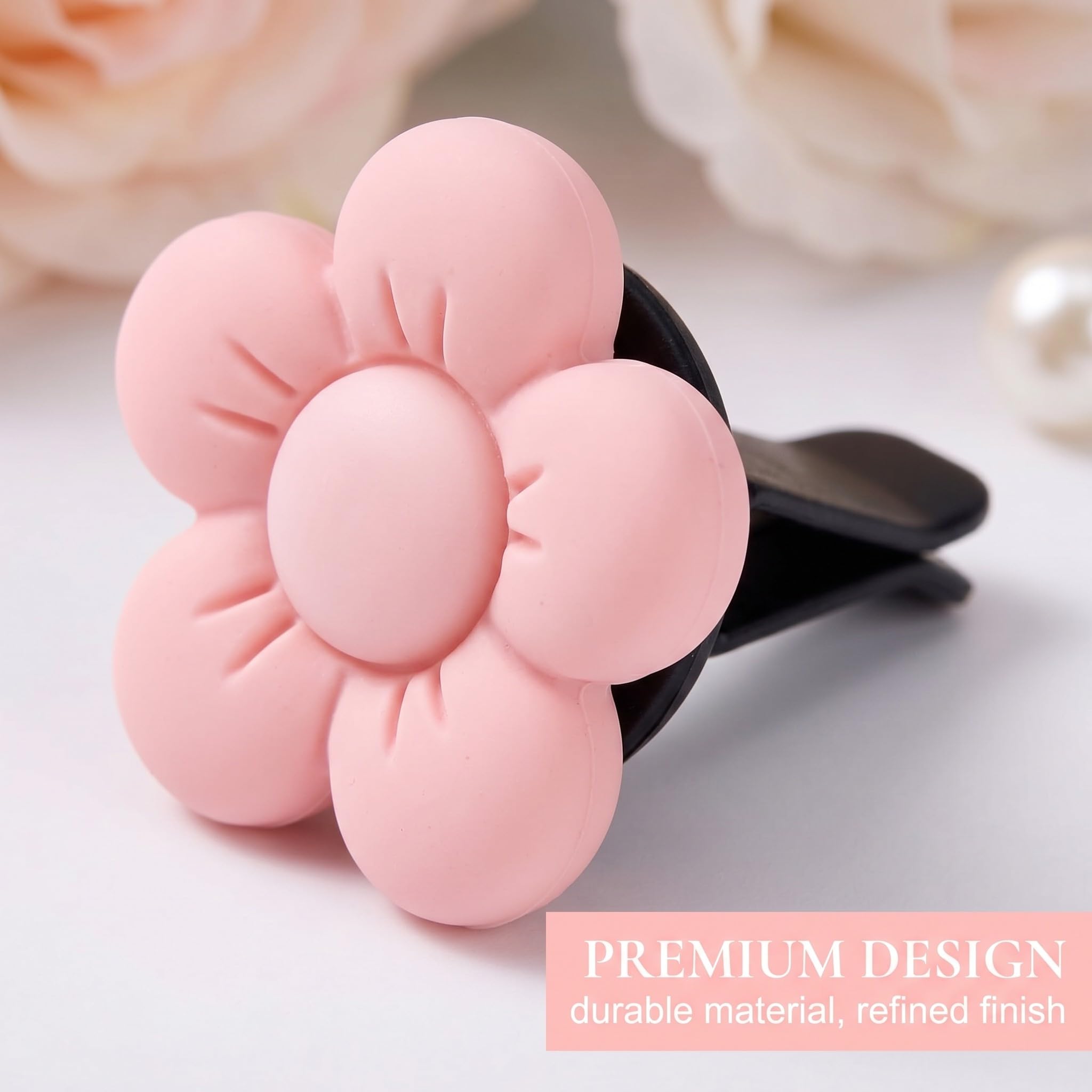 Diffusore Profumo Auto Clip Ventilazione 3 Pezzi Rosa Giallo Viola