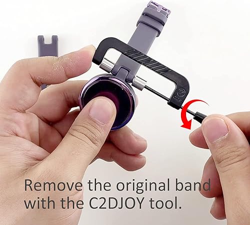 Miniatura 6 de Sport Mesh Strap Compatible with Garmin Lily GPS Smartwatch Bands Woven Nylon Replacement Accessory Watch Wristband with Remove Band Tool