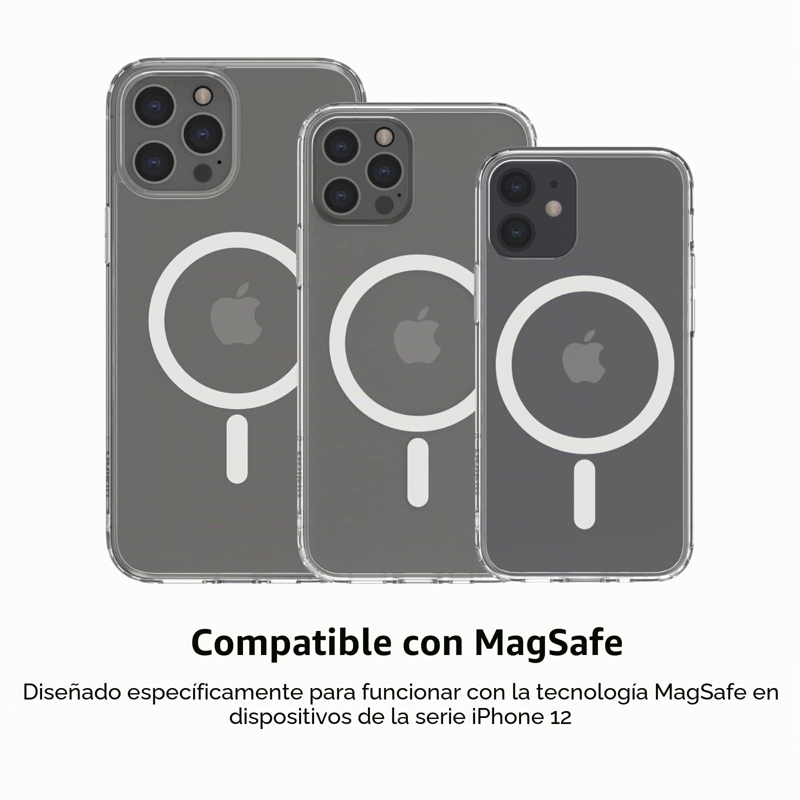Belkin base de carga inalámbrica portátil con MagSafe (carga rápida de hasta 15 W, soporte, compatible con iPhone 13, 13 Pro Max y mini, fuente de alimentación no incluida), negro