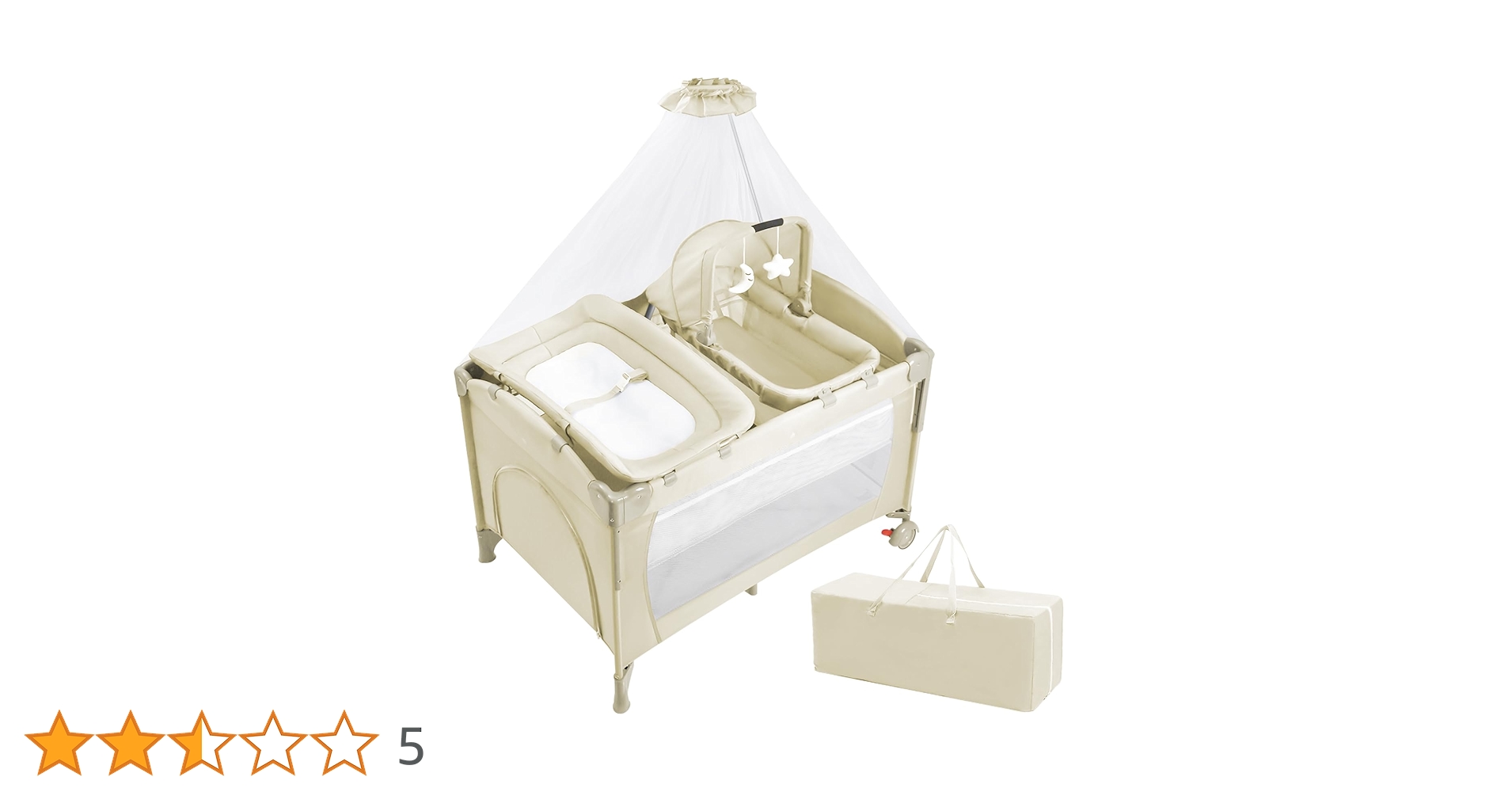 Amazon.co.jp: JGIIPOY ベビーベッド 添い寝 折りたたみ おむつ