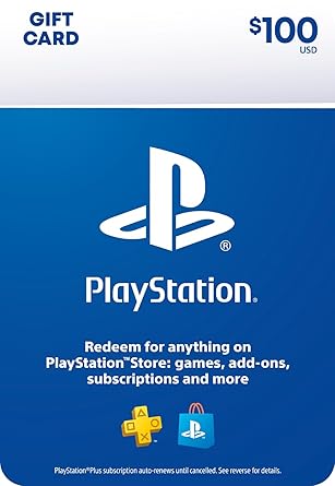 PlayStation Store Gift Card Physical Card