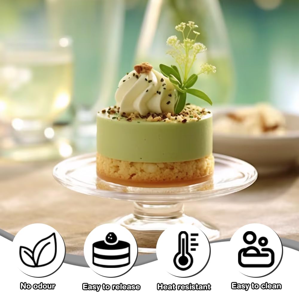 10 szt., Ø 8 cm, pierścienie do gotowania, nieprzywierające, okrągłe pierścienie do pieczenia, crumpets, pierścienie do gotowania, stal nierdzewna, podwójnie walcowany, do pieczenia