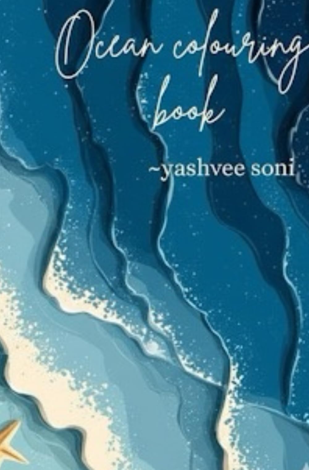 Ocean colouring book